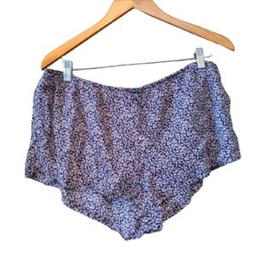 🌟 Aerie Intimate Casual Lounging Floral Plus Size Shorts Size XL